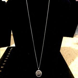 Sterling Silver Whimsic Tree of Life necklace